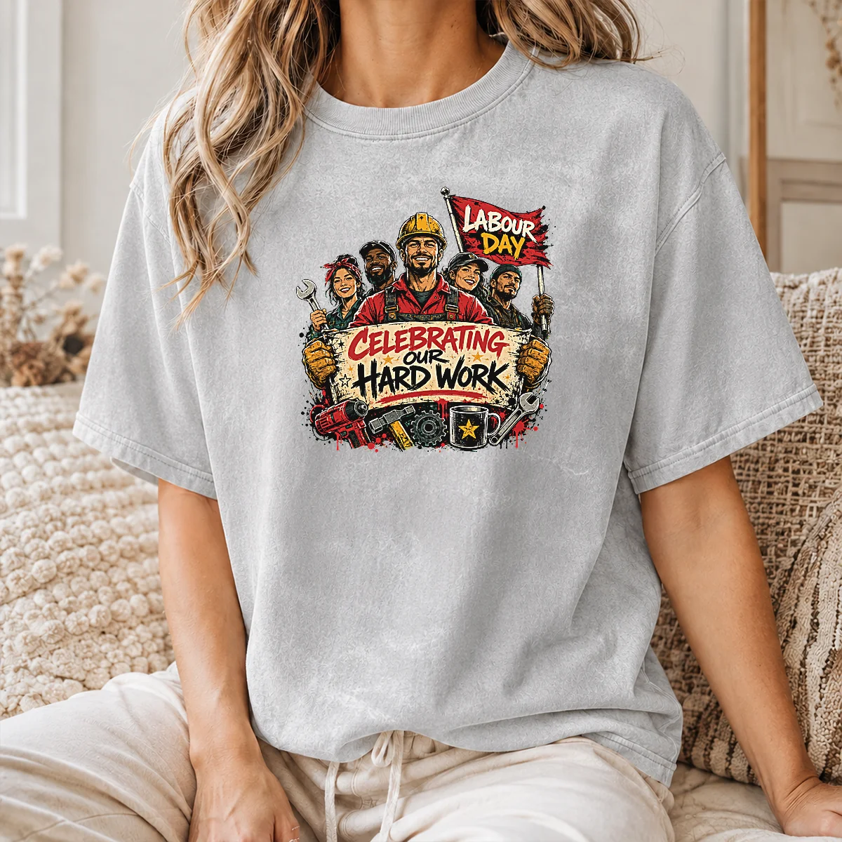 Happy Original Labour Day Celebration For Proud Workers Shirt - Image 8