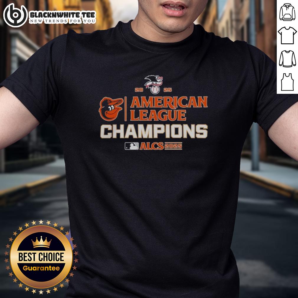 Awesome Baltimore Orioles MLB 2025 ALCS American League Champions T-Shirt