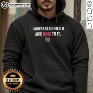 Alternative view of Premium South Carolina Gamecocks Undefeated Has A Nice Ring To It T-Shirt