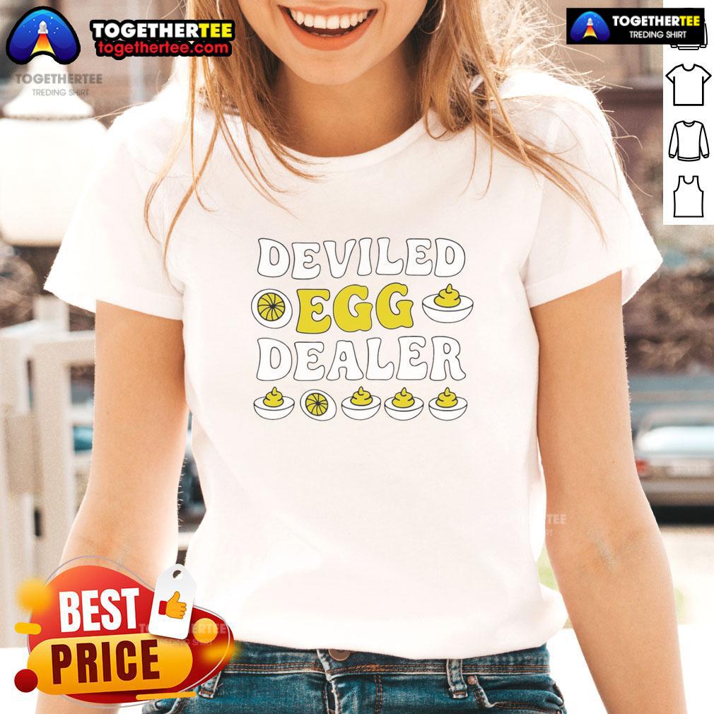 Top Deviled Egg Dealer Thanksgiving T-Shirt - Image 3