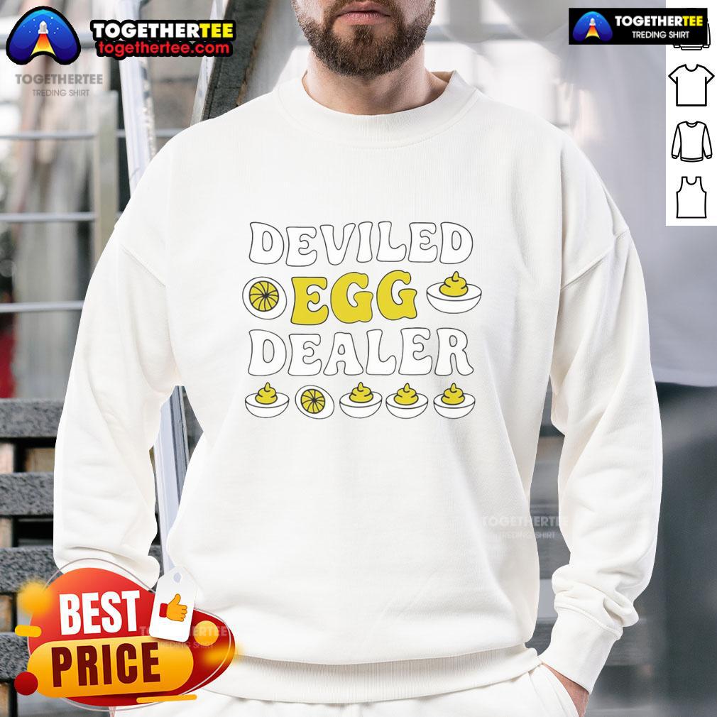 Top Deviled Egg Dealer Thanksgiving T-Shirt - Image 5