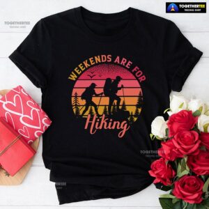 Weekends Are For Hiking Vintage T-Shirt
