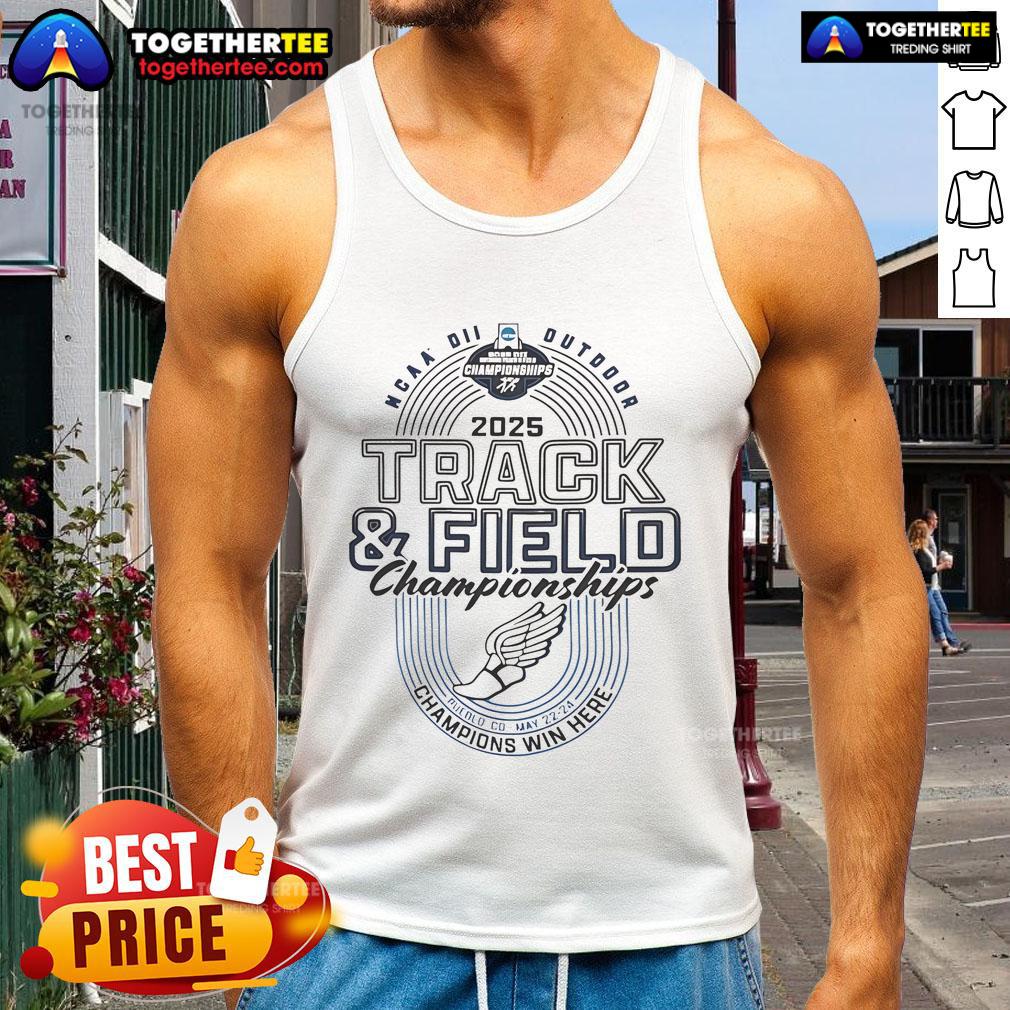 Good NCAA DII Outdoor Track And Field Championships 2025 T-Shirt - Image 4