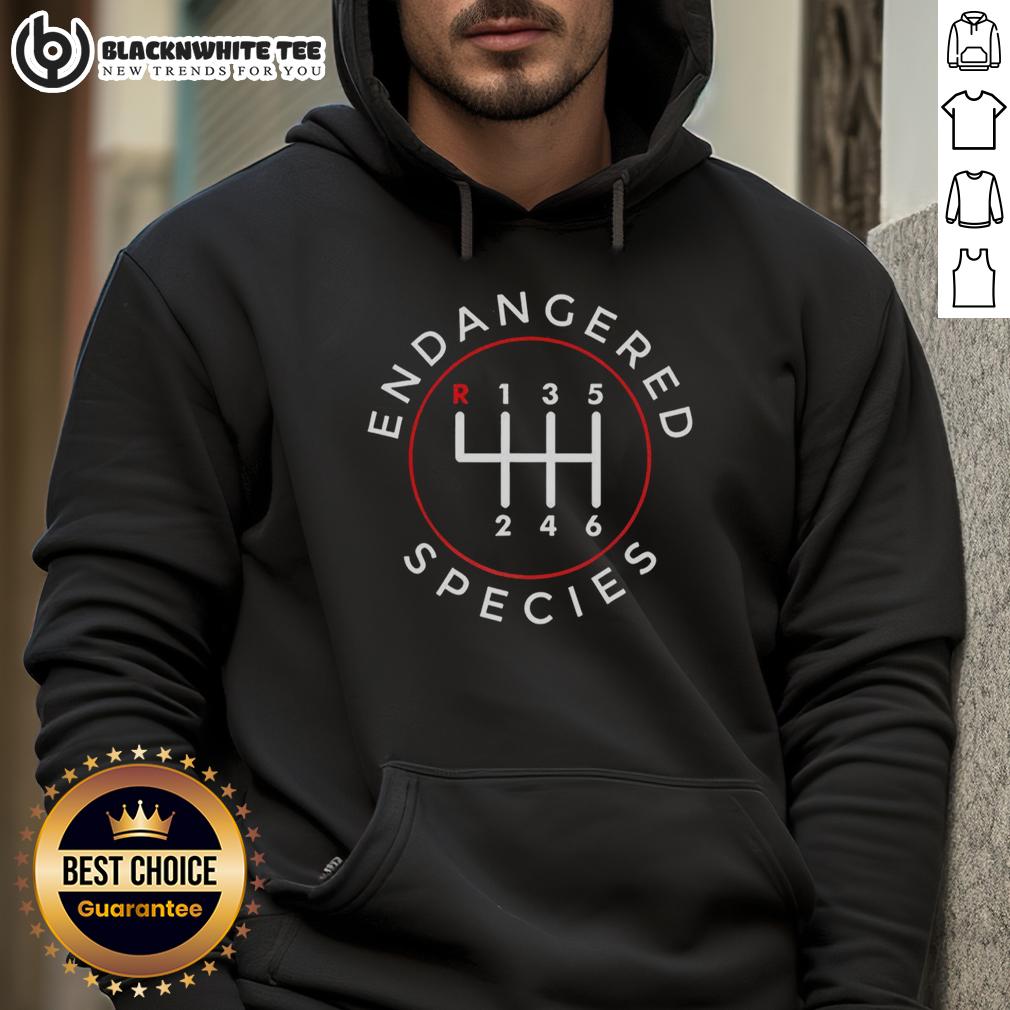 Nice Endangered Species Shifter Logo T-Shirt - Image 2