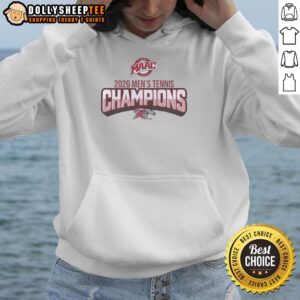 Alternative view of Top Rider Broncs MAAC Men's Tennis Championship 2026 Logo T-Shirt