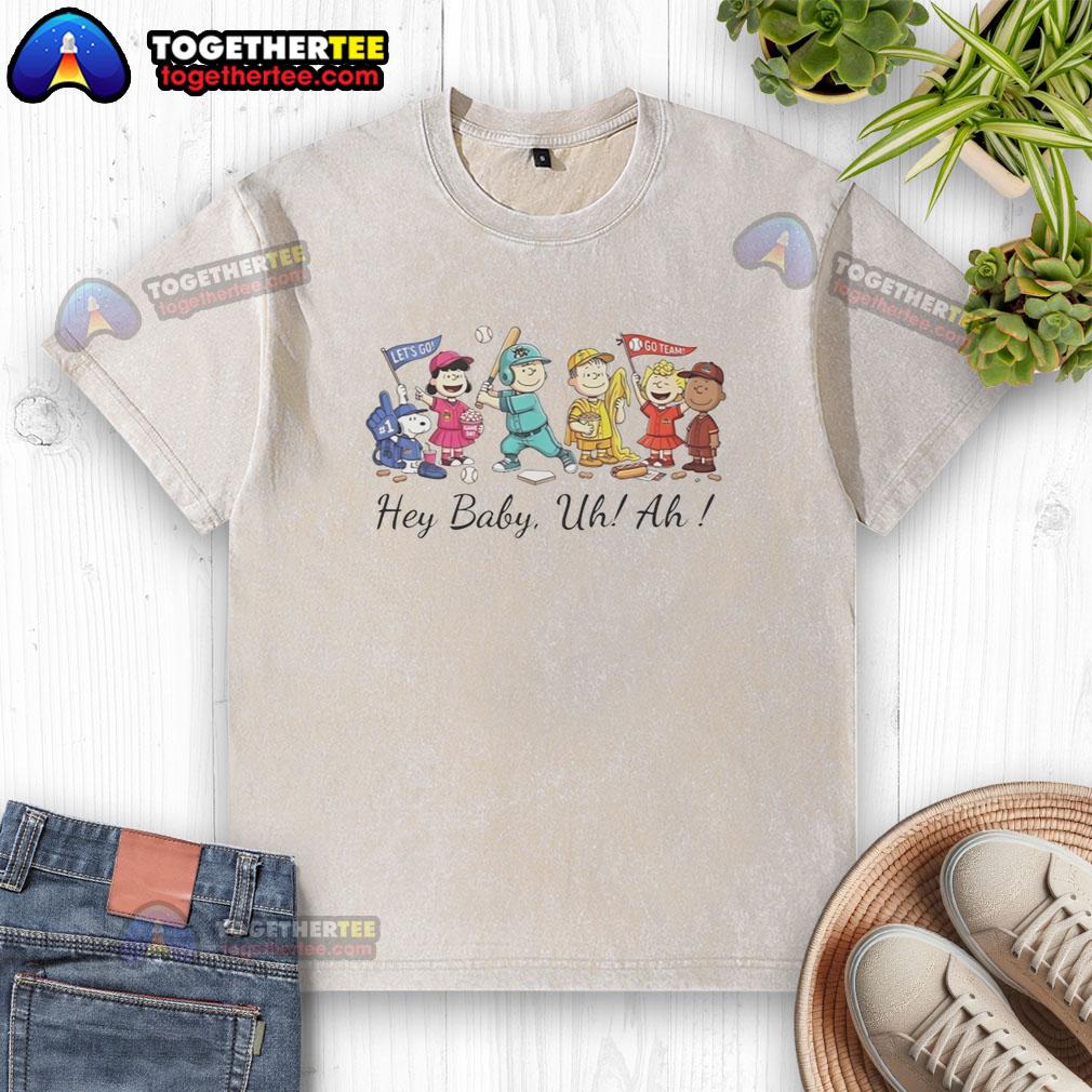 Awesome Snoopy Peanuts And Friends Hey Baby Uh Ah T-Shirt - Image 6