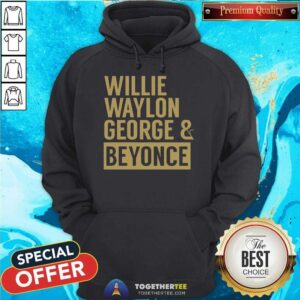 Alternative view of Official Willie Waylon George & Beyonce T-Shirt