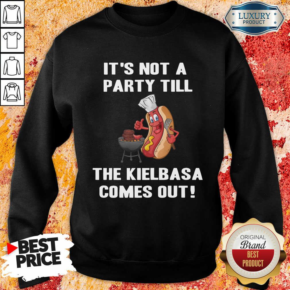 It's Not A Party Till The Kielbasa Shirt - Image 4
