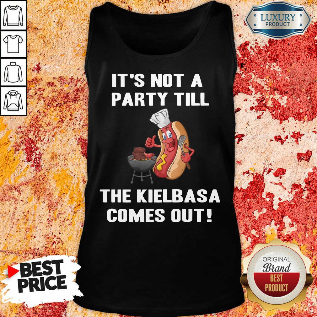 It's Not A Party Till The Kielbasa Shirt - Image 3
