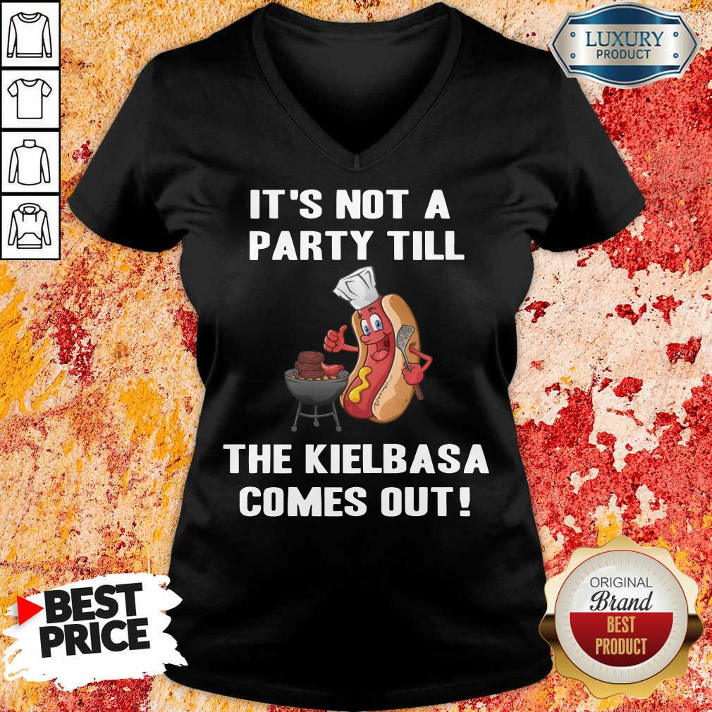 It's Not A Party Till The Kielbasa Shirt - Image 2