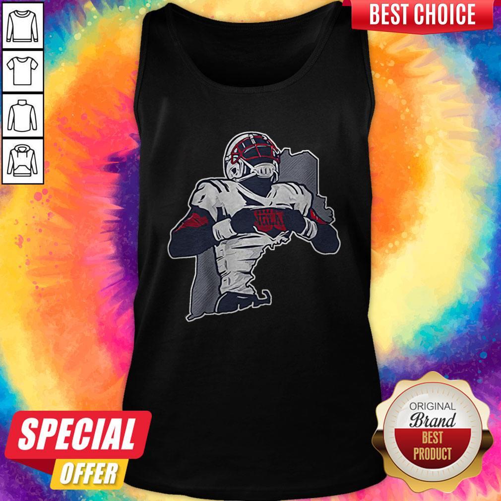 Official Gnomiestore Touchdown New England Shirt - Image 3
