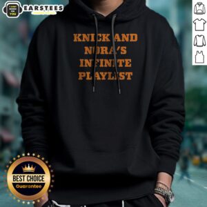 Alternative view of Original Knick And Nora'S Infinite Playlist Shirt