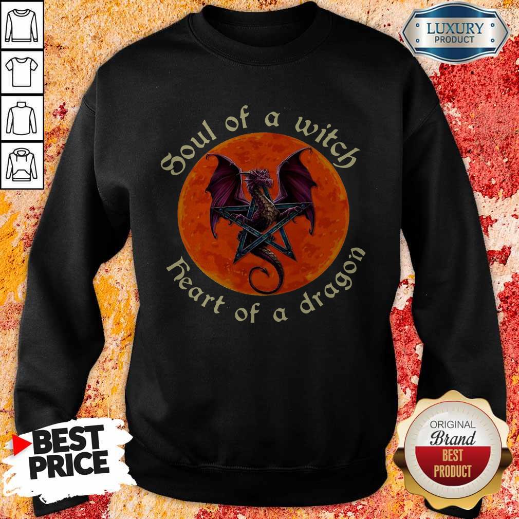Top Soul Of A Witch Heart Of A Dragon Shirt - Image 4