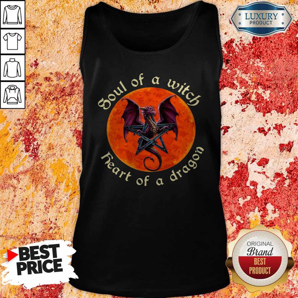 Top Soul Of A Witch Heart Of A Dragon Shirt - Image 3