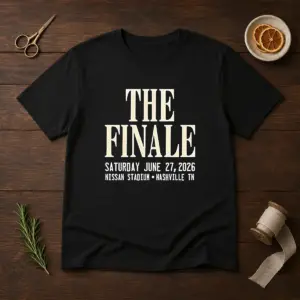 Top The Finale Saturday June 27 2026 Nissan Stadium Nashville TN Shirt
