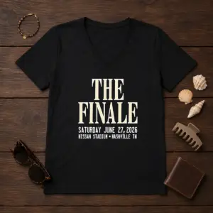 Alternative view of Top The Finale Saturday June 27 2026 Nissan Stadium Nashville TN Shirt