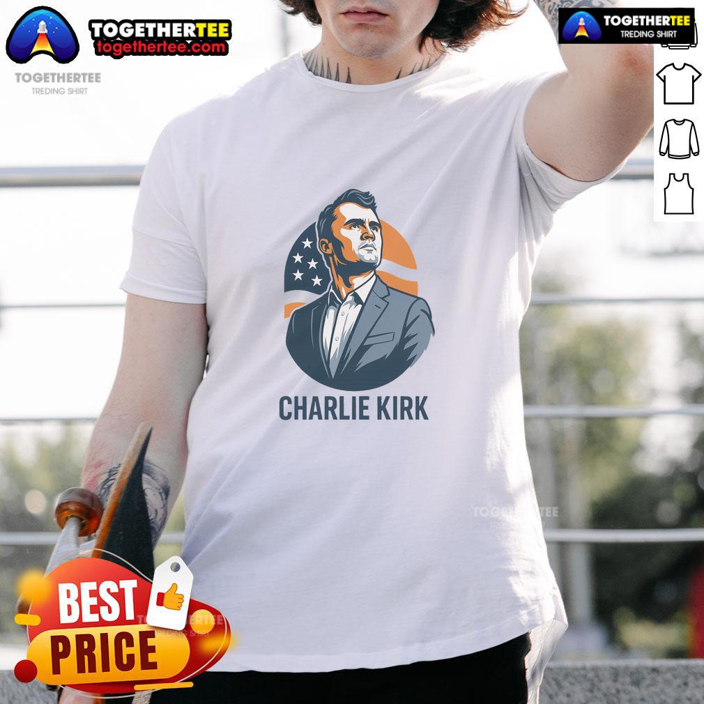 Premium Charlie Kirk 3D Heroic T-Shirt