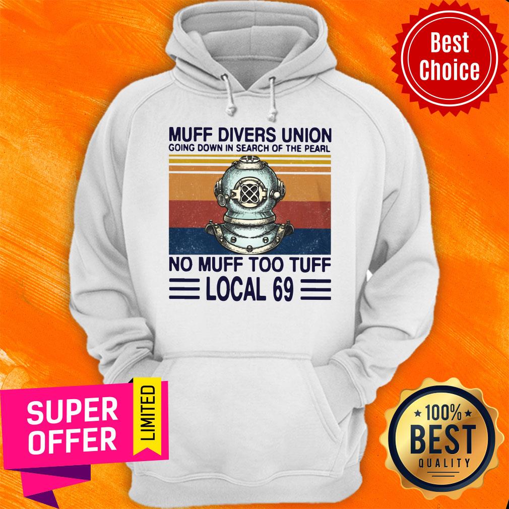 Official Muff Divers Union Going Down in Search Shirt - Image 3