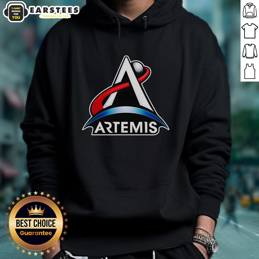 Nice Artemis Program Space Logo T-Shirt - Image 2