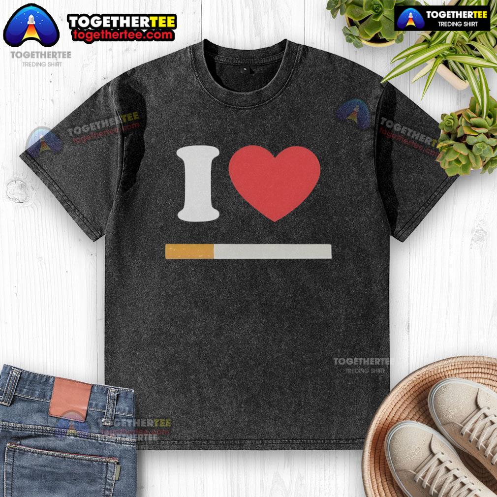 Official I Love Cigarette Shirt - Image 6