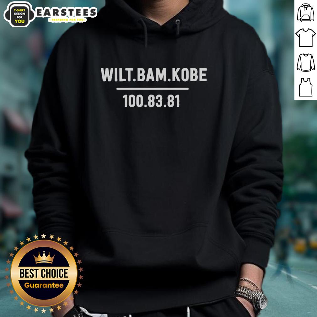 Awesome Wilt Bam Kobe 100 83 81 3 Players Most Points In A Game In Nba History T-Shirt - Image 2