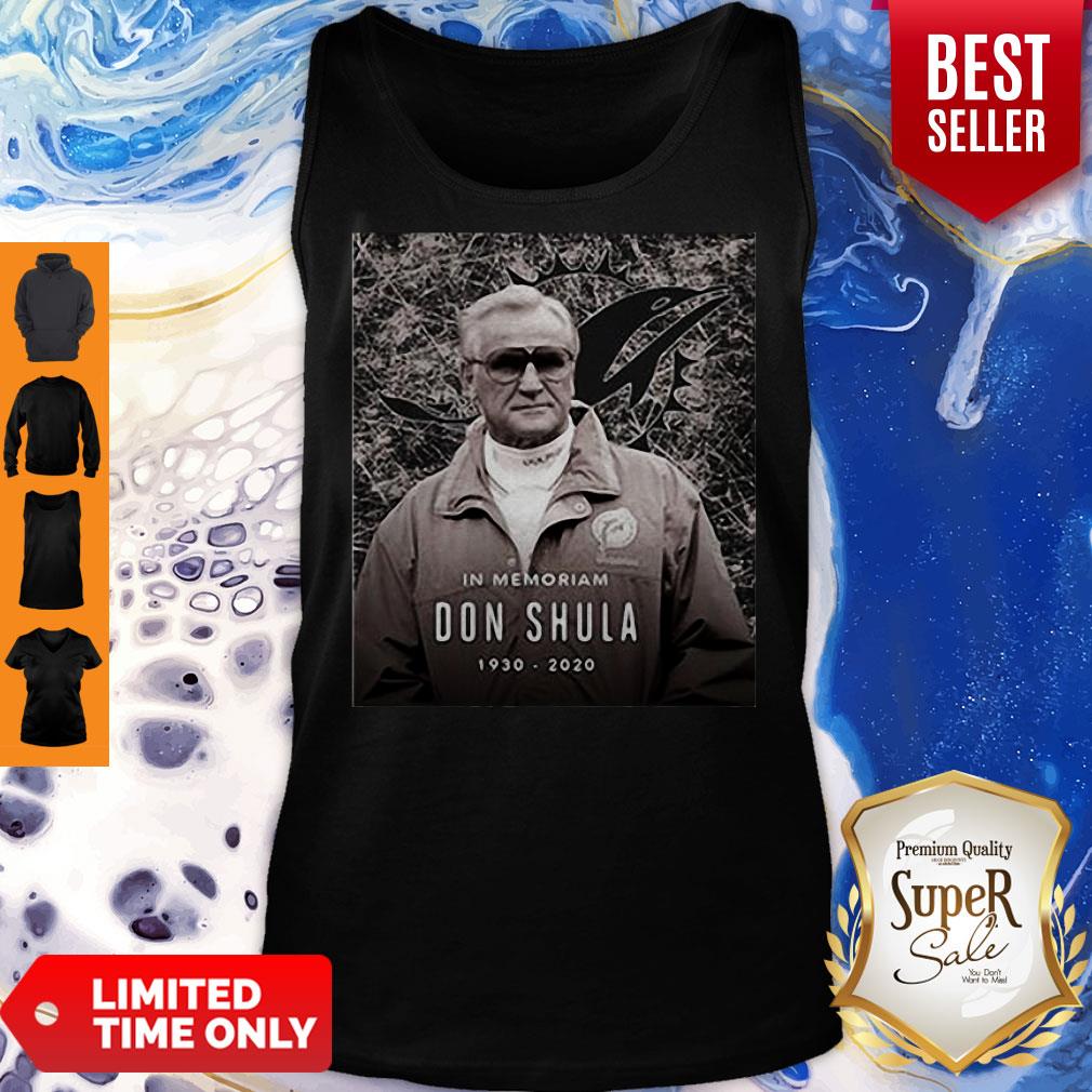 Top Miami Dolphins In Memoriam Don Shula 1930 2020 Signature Shirt - Image 5