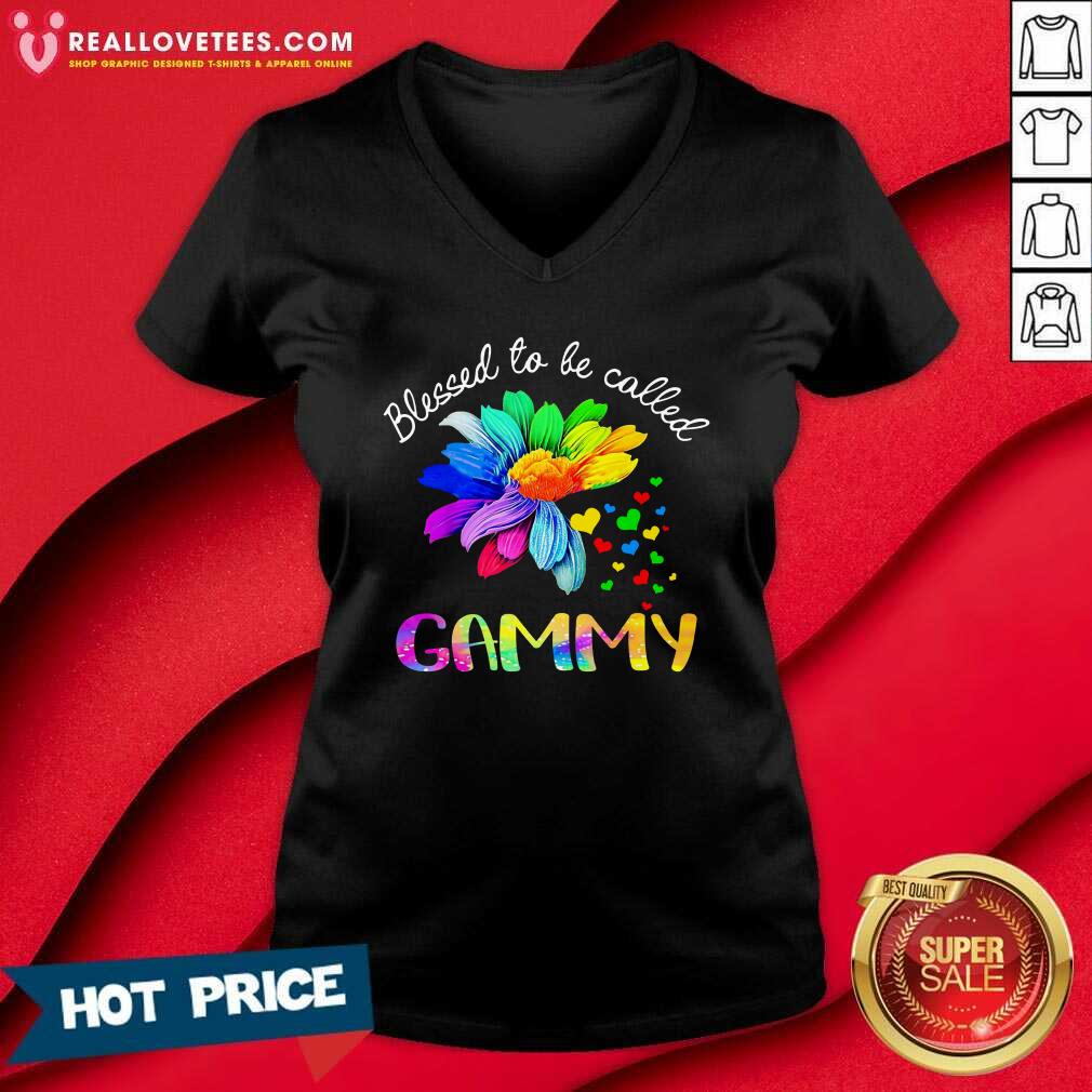 Blessed To Be Called Gammy LGBT Shirt - Image 3