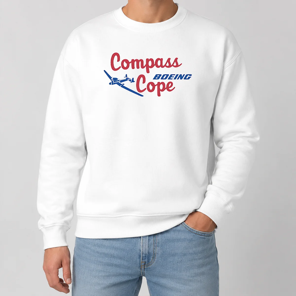 Official Boeing Compass Cope Aviation Military Aircraft Shirt - Image 7