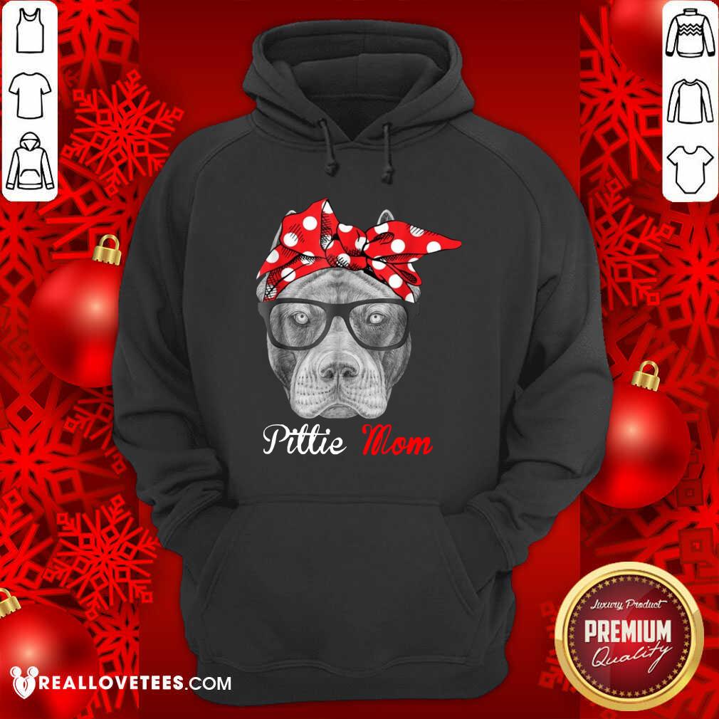 Pitbull Dog Lovers Pittie Mom Shirt - Image 2