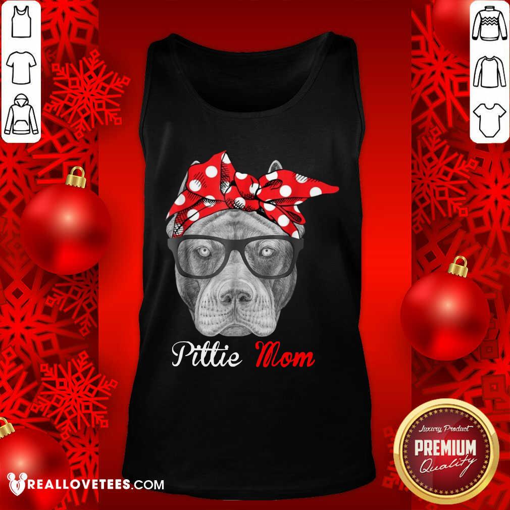 Pitbull Dog Lovers Pittie Mom Shirt - Image 4