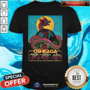 Happy Osheaga Aug 2-4 2024 Montreal QC Poster T-Shirt