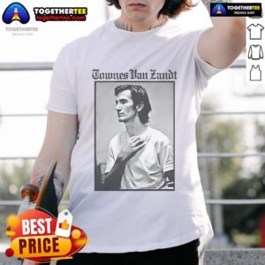 Official Townes Van Zandt The Late Great T-Shirt