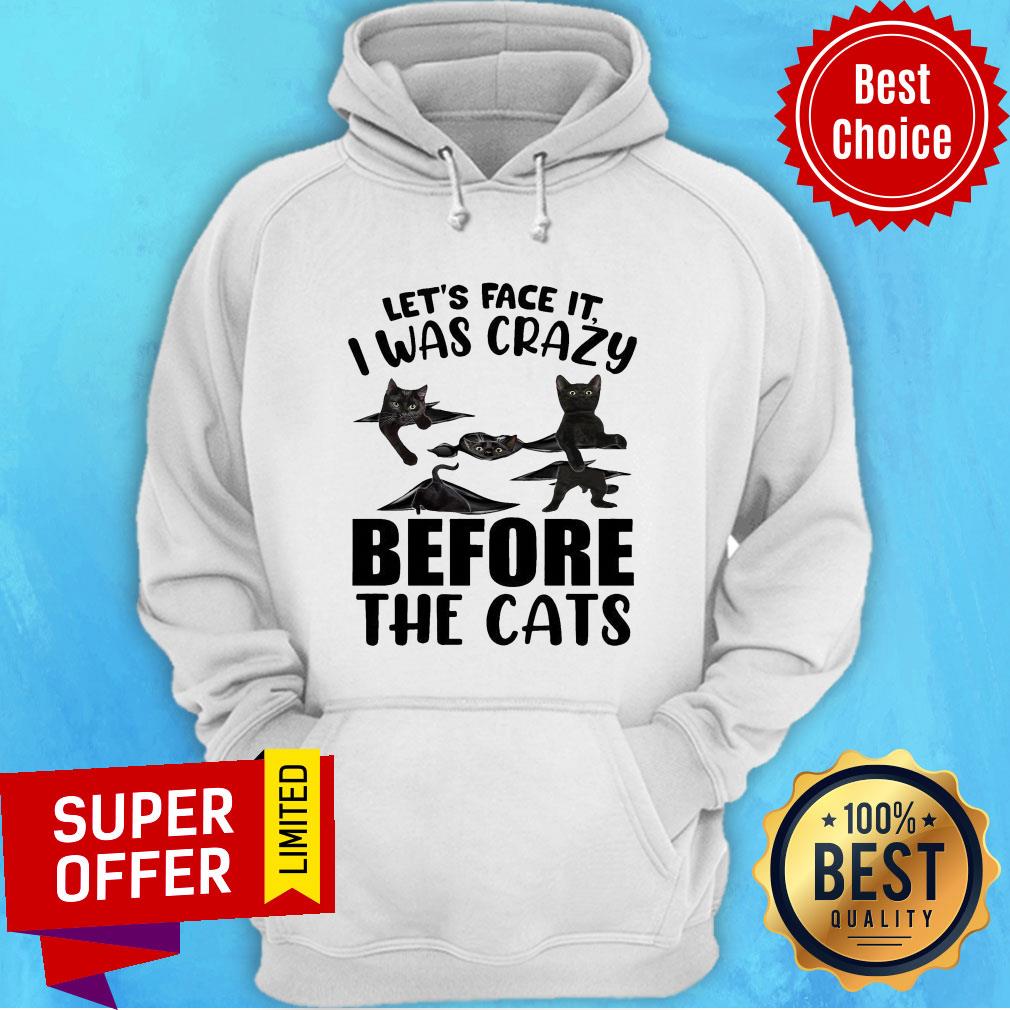 Premium Let’s Face It I Was Crazy Before The Cats Shirt - Image 3