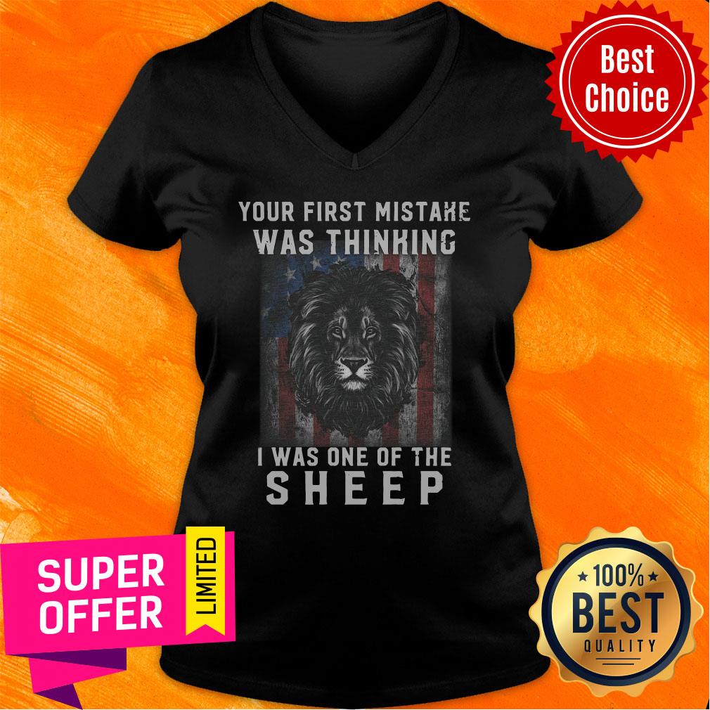 Top Your Firstr Mistake Was Thinking I Was One Of The Sheep Shirt - Image 2