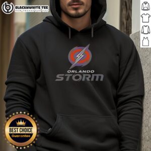 Alternative view of Good Orlando Storm Football Logo T-Shirt