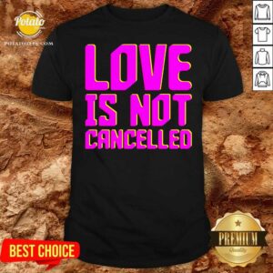 Funny Love Is Not Cancelled 2020 Shirt