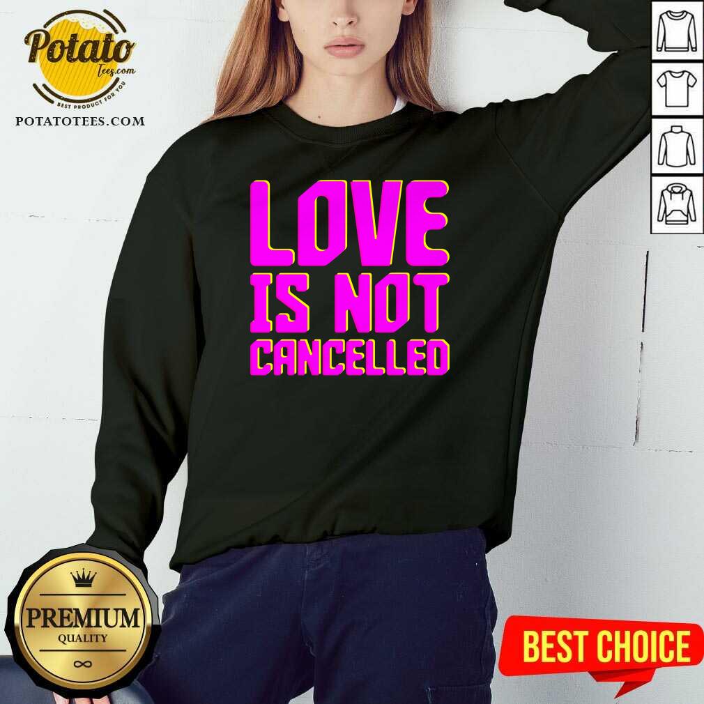 Funny Love Is Not Cancelled 2020 Shirt - Image 4