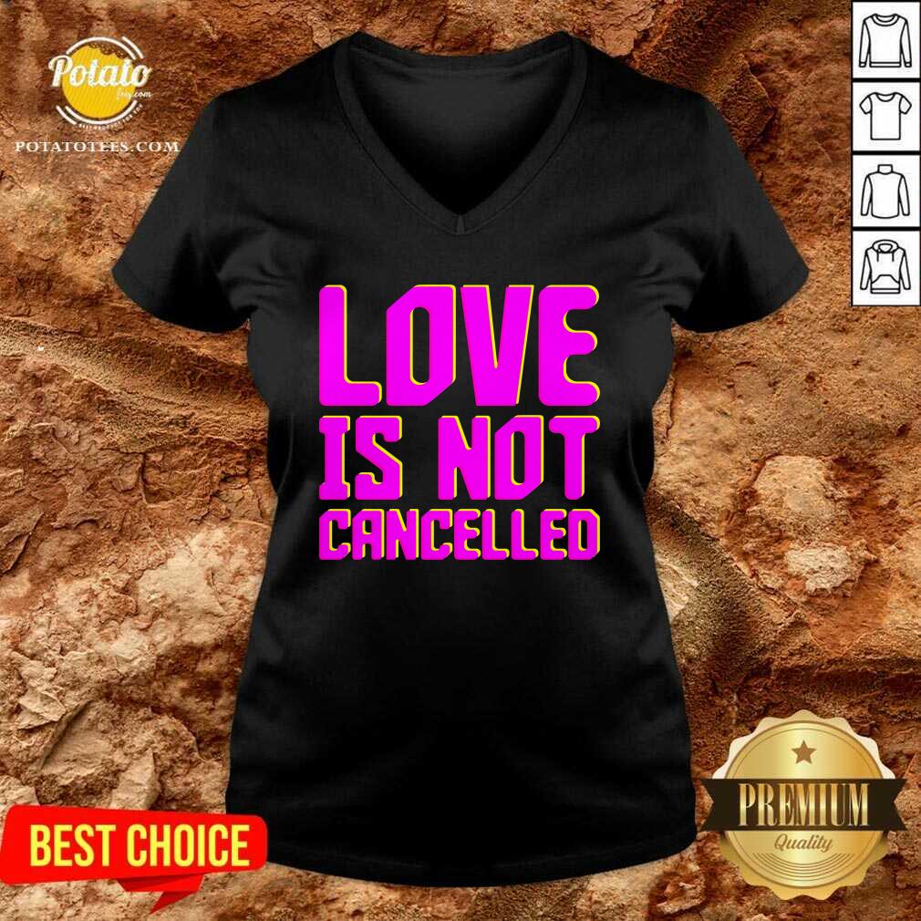 Funny Love Is Not Cancelled 2020 Shirt - Image 2