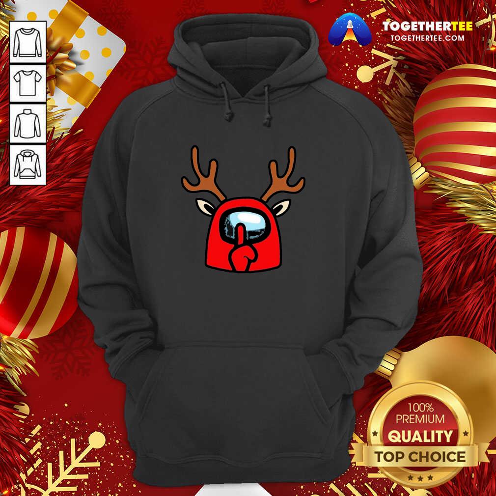 Official Among Us Reindeer Imports Shirt - Image 5