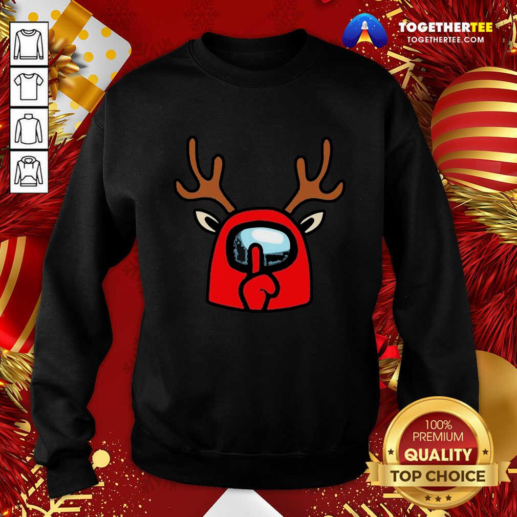 Official Among Us Reindeer Imports Shirt - Image 4