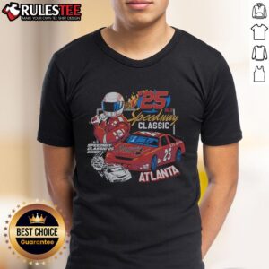 Awesome MLB Speedway Classic 2025 Atlanta Braves T-Shirt