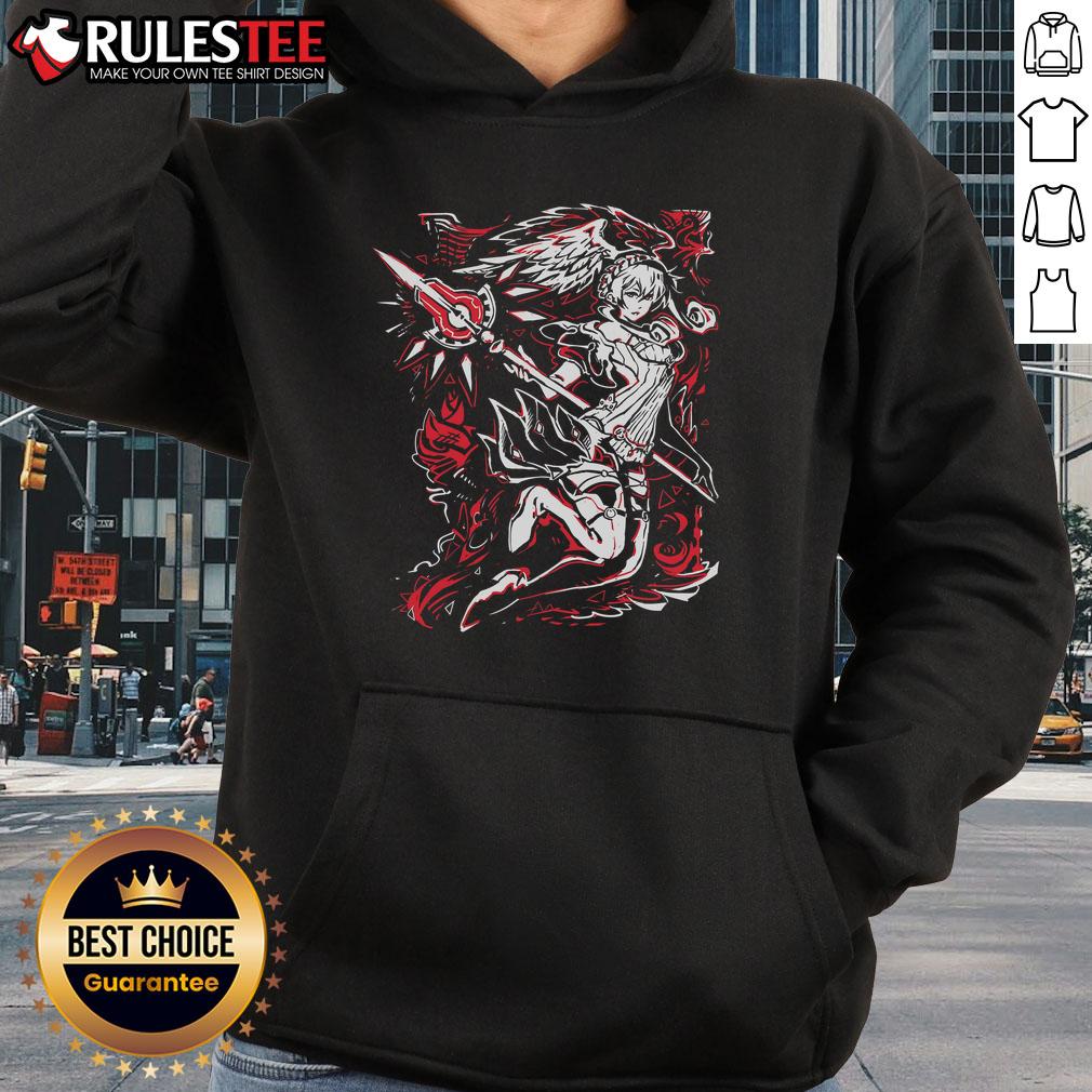 Pretty Over The Shoulder Angel Warrior SGDQ 2025 T-Shirt - Image 2