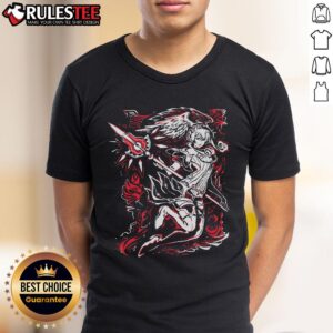 Pretty Over The Shoulder Angel Warrior SGDQ 2025 T-Shirt