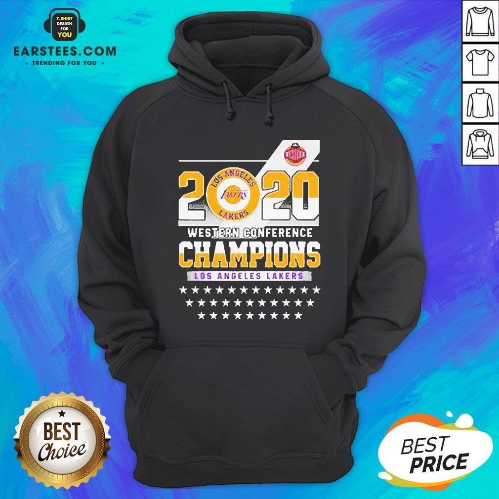 Los Angeles Lakers Western Conference Champions 2020 Shirt - Image 3
