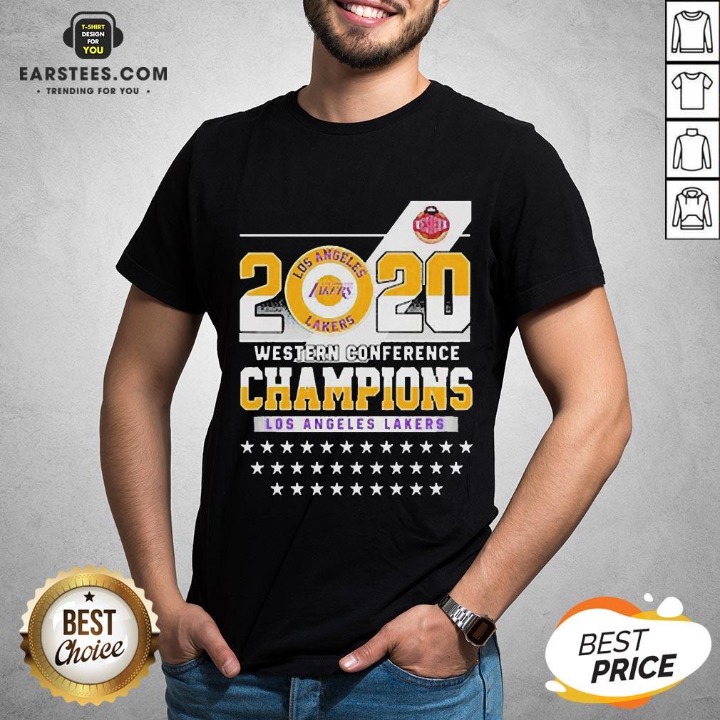 Los Angeles Lakers Western Conference Champions 2020 Shirt