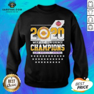 Alternative view of Los Angeles Lakers Western Conference Champions 2020 Shirt