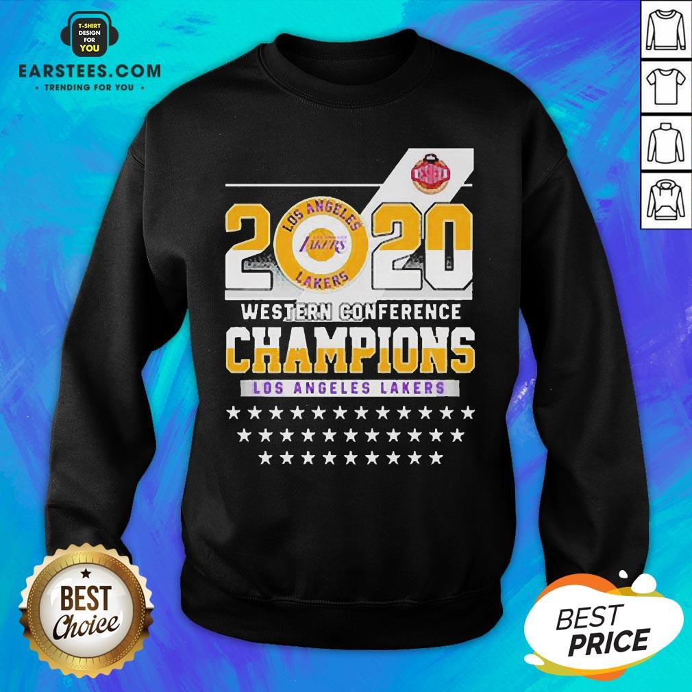Los Angeles Lakers Western Conference Champions 2020 Shirt - Image 2