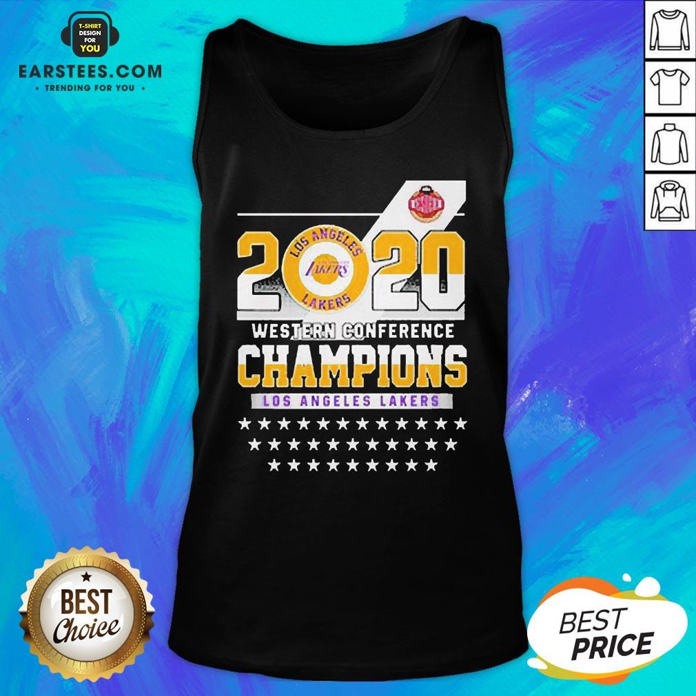 Los Angeles Lakers Western Conference Champions 2020 Shirt - Image 5