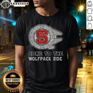 Good Star Wars Come To The NC State Wolfpack Side T-Shirt