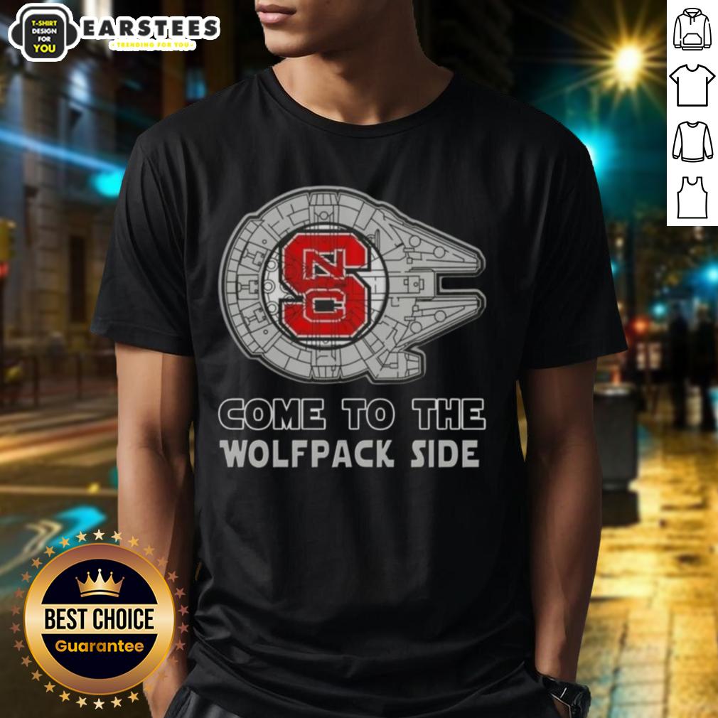 Good Star Wars Come To The NC State Wolfpack Side T-Shirt